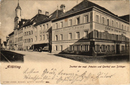 CPA AK Alttotting Institut Fraulein U. Gasthof GERMANY (1369969) - Altötting