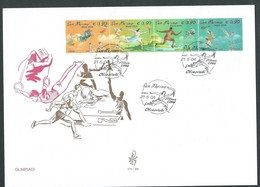 SAN MARINO - FDC -  VENETIA - ANNO 2004 -  OLIMPIADI DI ATENE - FDC