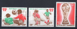 Gabon 1978 Serie 3v World Cup Football Soccer MNH - Gabun (1960-...)