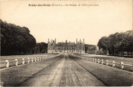 CPA ROSNY-sur-SEINE Chateau Et L'Allee Principale (1386102) - Rosny Sur Seine