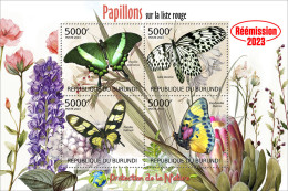 Burundi 2023 Butterflies. (201) OFFICIAL ISSUE - Vlinders