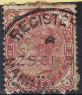 GRANDE BRETAGNE         1880       N° 69   Oblitéré Et Perforé  CSL   Cachet "Service" - Usados