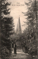 ! Alte Ansichtskarte Satow, Kirche, 1908 - Sonstige & Ohne Zuordnung