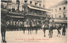 CPA Carte Postale Belgique Bruxelles Le Président De La République Française Mr Fallières VM78878 - Feesten En Evenementen