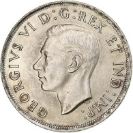 Canada, George VI, Dollar, Royal Visit, 1939, Ottawa, Argent, TTB+, KM:38 - Canada