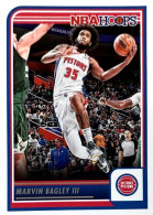 105 Marvin Bagley III - Detroit Pistons - Carte Panini 2023-2024 NBA Hoops Base Cards - Other & Unclassified