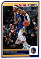 116 Moses Moody - Golden State Warriors - Carte Panini 2023-2024 NBA Hoops Base Cards - Autres & Non Classés