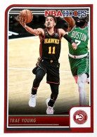 117 Trae Young - Atlanta Hawks - Carte Panini 2023-2024 NBA Hoops Base Cards - Autres & Non Classés