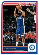 119 James Harden - Philadelphia 76ers - Carte Panini 2023-2024 NBA Hoops Base Cards - Altri & Non Classificati