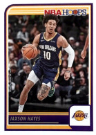 124 Jaxson Hayes - Los Angeles Lakers - Carte Panini 2023-2024 NBA Hoops Base Cards - Altri & Non Classificati