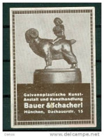 Werbemarke Cinderella Poster Stamp Galvanoplastische Kunstanstalt Bauer München #552 - Erinnophilie