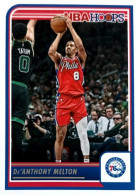 132 De'Anthony Melton - Philadelphia 76ers - Carte Panini 2023-2024 NBA Hoops Base Cards - Sonstige & Ohne Zuordnung