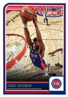 135 James Wiseman - Detroit Pistons - Carte Panini 2023-2024 NBA Hoops Base Cards - Andere & Zonder Classificatie