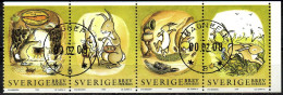 Schweden 1999 - Mi.Nr. 2089 - 2092 - Gestempelt Used - Used Stamps