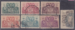 Belgisch Congo YT° 185-191 - Usados