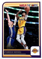 140 D'Angelo Russell - Los Angeles Lakers - Carte Panini 2023-2024 NBA Hoops Base Cards - Autres & Non Classés