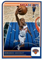 160 Immanuel Quickley - New York Knicks - Carte Panini 2023-2024 NBA Hoops Base Cards - Other & Unclassified