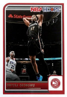 165 Onyeka Okongwu - Atlanta Hawks - Carte Panini 2023-2024 NBA Hoops Base Cards - Andere & Zonder Classificatie