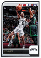 168 Tre Jones - San Antonio Spurs - Carte Panini 2023-2024 NBA Hoops Base Cards - Sonstige & Ohne Zuordnung