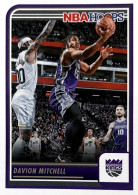 182 Davion Mitchell - Sacramento Kings - Carte Panini 2023-2024 NBA Hoops Base Cards - Otros & Sin Clasificación