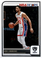 184 Ben Simmons - Brooklyn Nets - Carte Panini 2023-2024 NBA Hoops Base Cards - Andere & Zonder Classificatie