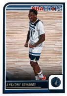 189 Anthony Edwards - Minnesota Timberwolves - Carte Panini 2023-2024 NBA Hoops Base Cards - Altri & Non Classificati