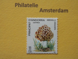 Spanish Andorra 1984, FLORA MUSHROOMS CHAMPIGNONS PILZE SETAS PADDESTOELEN: Mi 178, ** - Champignons