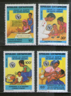 Central African Rep. 1984 UNICEF Child Health Sc 666-69 MNH # 304 - UNICEF