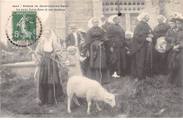 Pardon De SAINT JEAN DU DOIGT - Le Petit Saint Jean Et Son Mouton - Très Bon état - Saint-Jean-du-Doigt