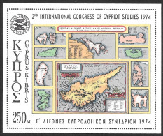 Cipro/Cyprus/Chypre: Mappa, Map, Carte - Geografia