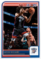 194 Jaylin Williams - Oklahoma City Thunder - Carte Panini 2023-2024 NBA Hoops Base Cards - Altri & Non Classificati