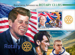 Guinea Bissau  2023 Famous Rotarians. John F.Kennedy. (335b) OFFICIAL ISSUE - Kennedy (John F.)