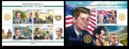 Guinea Bissau  2023 Famous Rotarians. (335) OFFICIAL ISSUE - Rotary, Lions Club