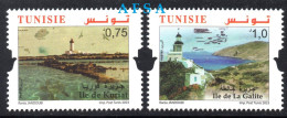 2023-Tunisian Islands: Kuriat, Galite  (full Set) MNH** // Les Iles De Tunisie-(Kuriat, La Galite)série Complète-Neufs** - Lighthouses