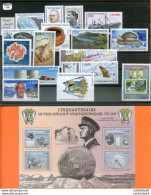 TAAF;2005;année Complète; TP N° 404 à 430; +  BF N°13 ;NEUFS**;MNH - Full Years