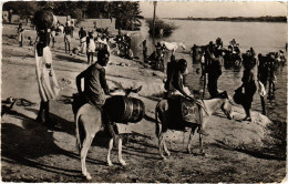 PC NIGER NIAMEY LA CORVÉE D'EAU ETHNIC TYPES (a53528) - Niger