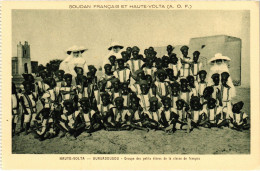 PC BURKINA FASO OUAGADOUGOU ELEVES DE LA CLASSE FRANCAISE MISSIONARIES (a53426) - Burkina Faso