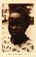 PC UPPER VOLTA BURKINA FASO MISSION DE PERES BLANCS ETHNIC TYPES (a53404) - Burkina Faso