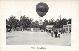 PC AVIATION BALLOON PORTE MAILLOT PARIS (a54246) - Globos