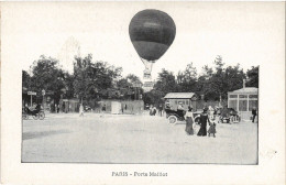 PC AVIATION BALLOON PORTE MAILLOT PARIS (a54246) - Luchtballon