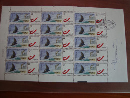 Feuille De My-stamp De 2011. - 1985-.. Vogels (Buzin)