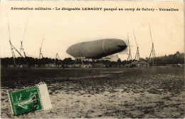 PC AVIATION DIRIGÉABLE LEBAUDY CAMP DE SATORY (a53975) - Dirigeables