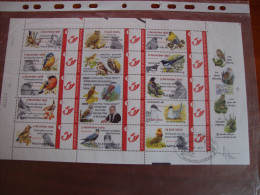 Feuille De My-stamp De 2010. - 1985-.. Birds (Buzin)