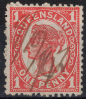 QUEENSLAND        1897-1900     N° 78  Oblitération Plume - Usati