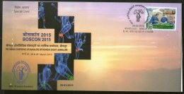 India 2015 BOSCON Orthopadic Society Health Trauma Surgeon Special Cover # 18302 - Malattie