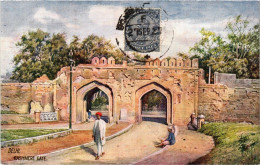 PC INDIA DELHI KASMERE GATE, Vintage Postcard (b52806) - India