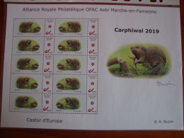 Feuille De My-stamp De 2019. - 1985-.. Oiseaux (Buzin)