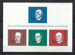 ALLEMAGNE RFA 1968: 5x Blocs, Neufs** - 1959-1980