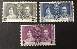 1937 - Fiji - Coronation Of King George VII And Queen Elizabeth - Unused - Fidji (...-1970)