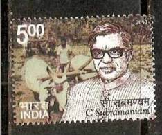 India 2010 C Subramanian Famous People Agriculture 1v MNH Inde Indien - Agriculture